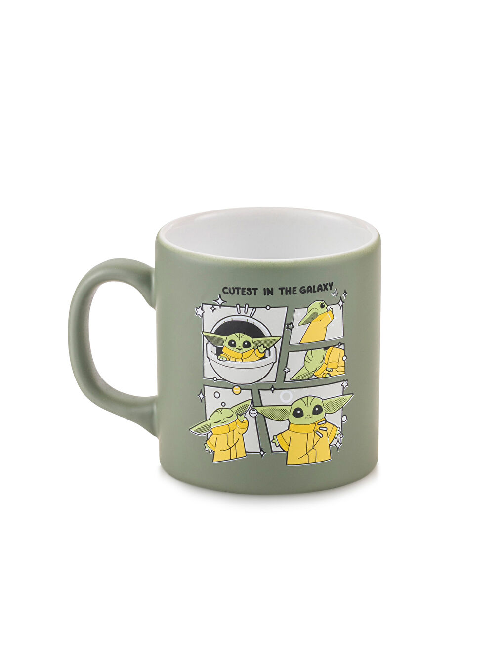 LCW HOME Baby Yoda Printed Ceramic Mug 320 ml -W5H297Z8-F9C