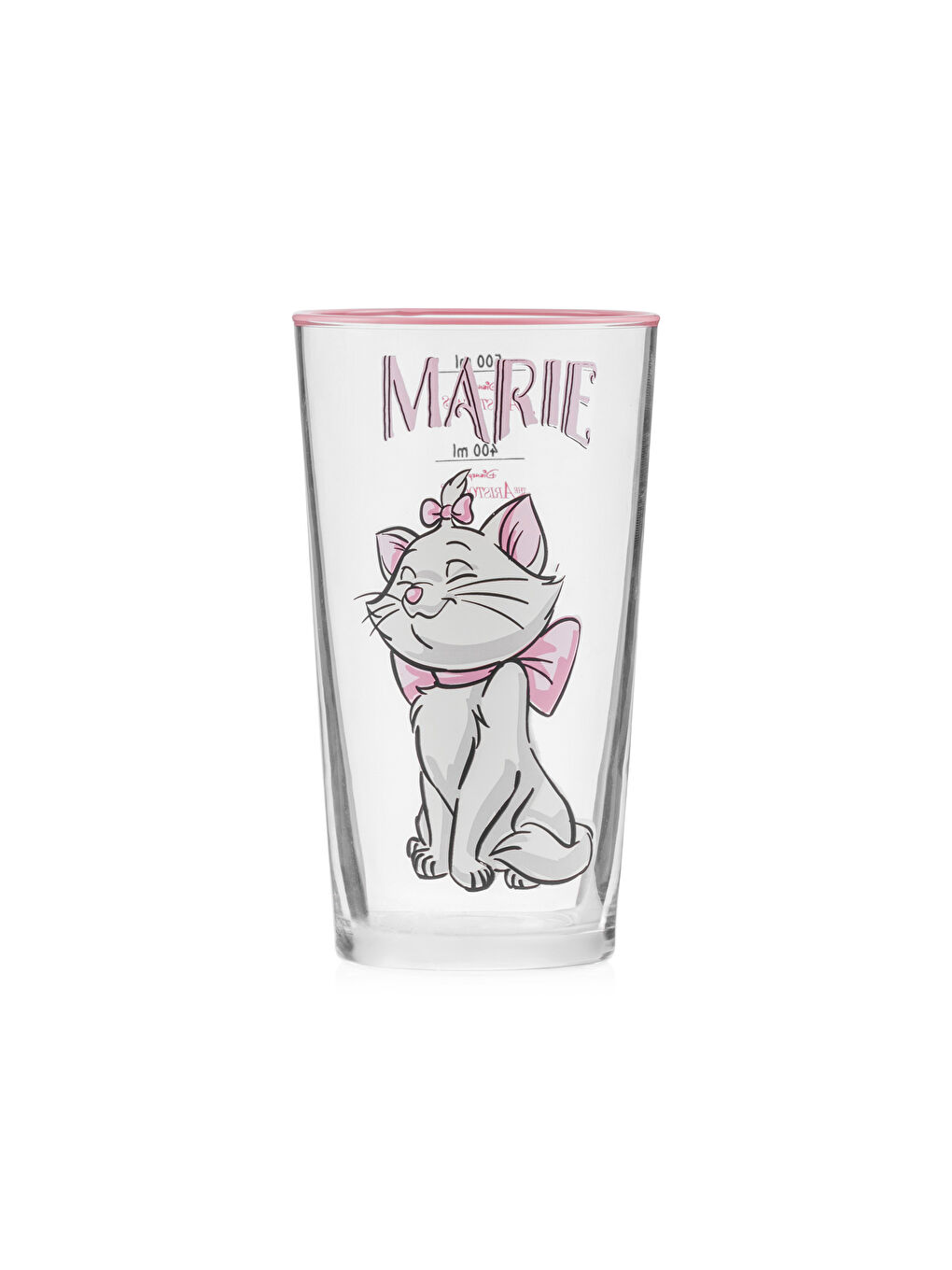 Cat Printed Glass Water Glass 570 ml-5