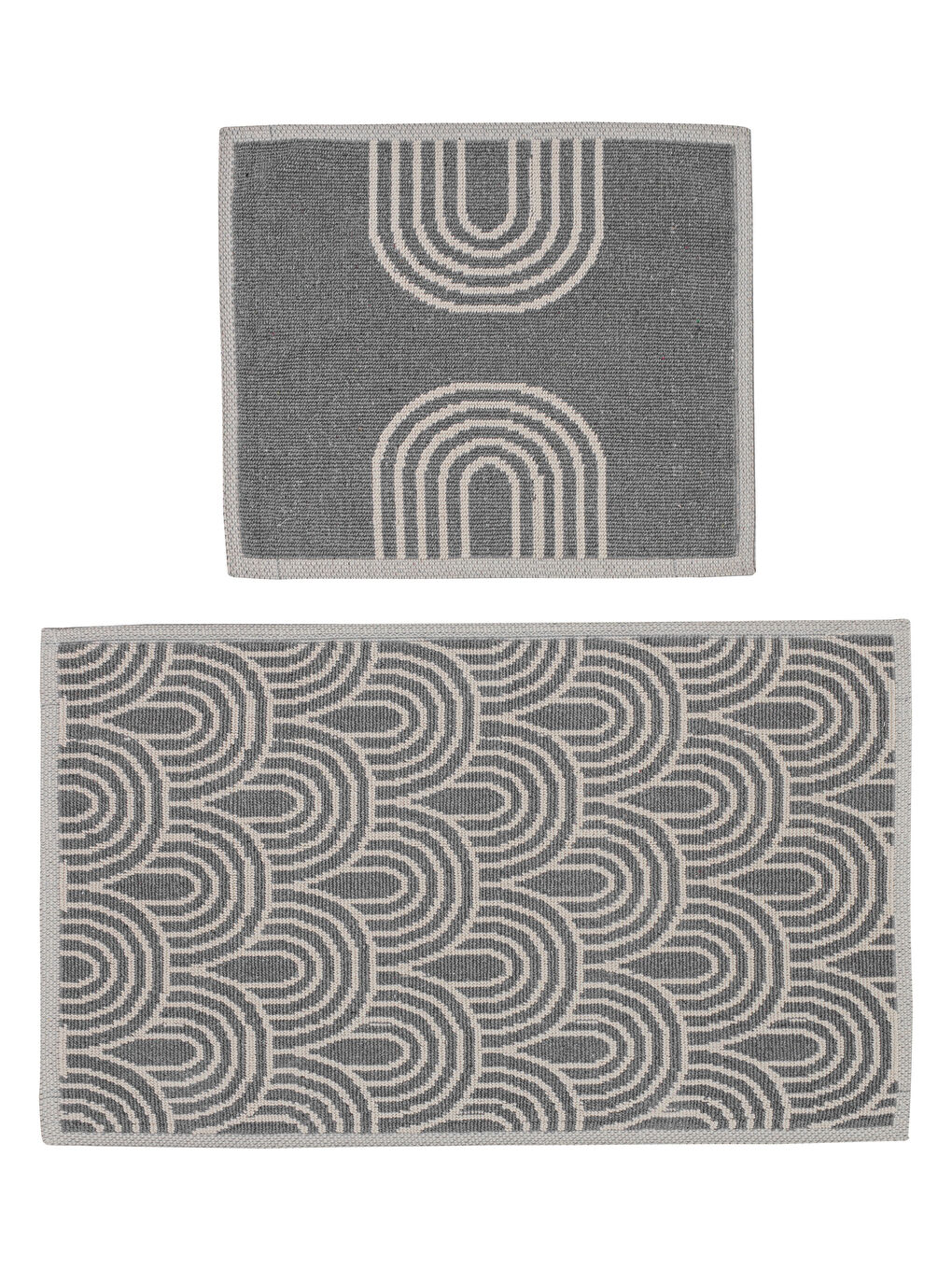 Patterned Bath Mat 2 Pack-5