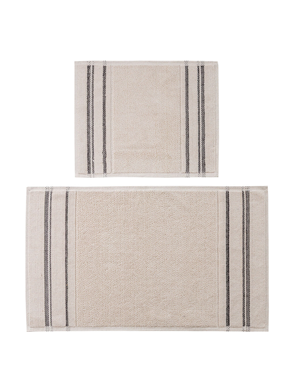 Line Patterned Bath Mat 2 Pack-5