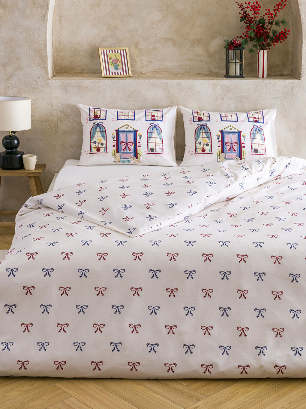 LCW HOME MIX Double Duvet Cover Set -W5H662Z8-F9C