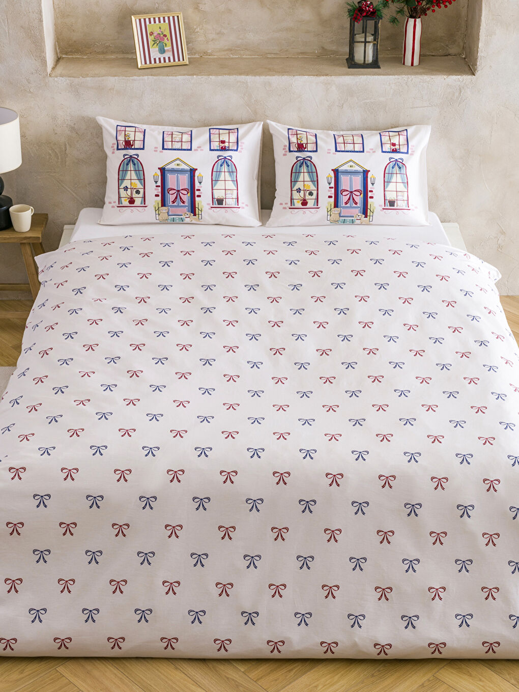 LCW HOME MIX Double Duvet Cover Set -W5H662Z8-F9C