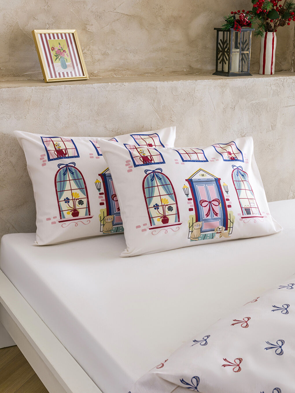 LCW HOME MIX Double Duvet Cover Set -W5H662Z8-F9C