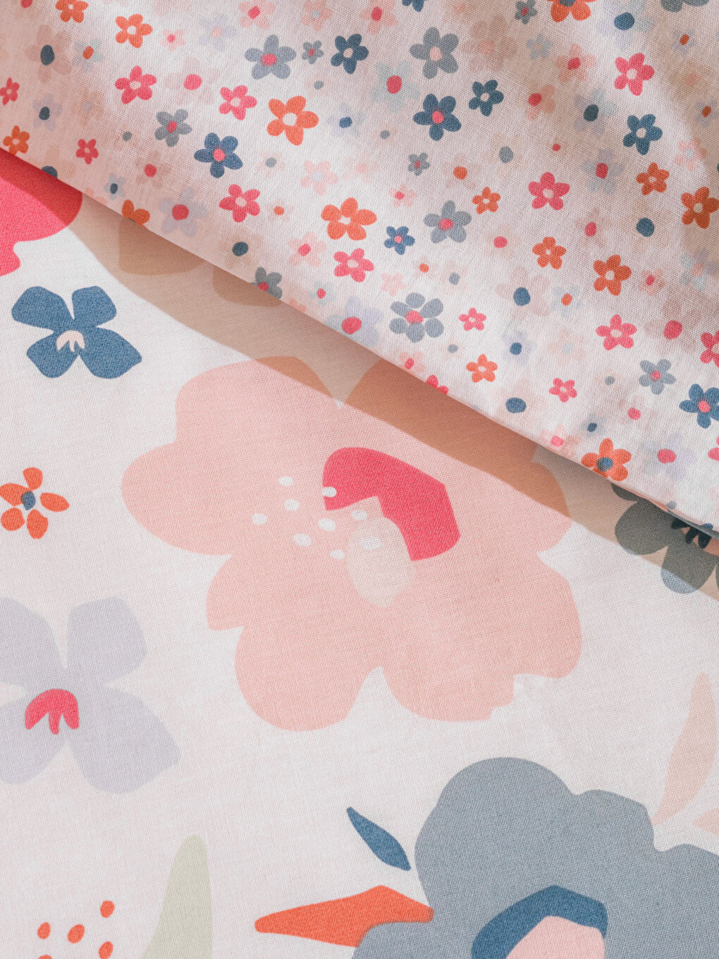 LCW HOME Floral Printed Double Duvet Cover Set -W5H682Z8-F9C