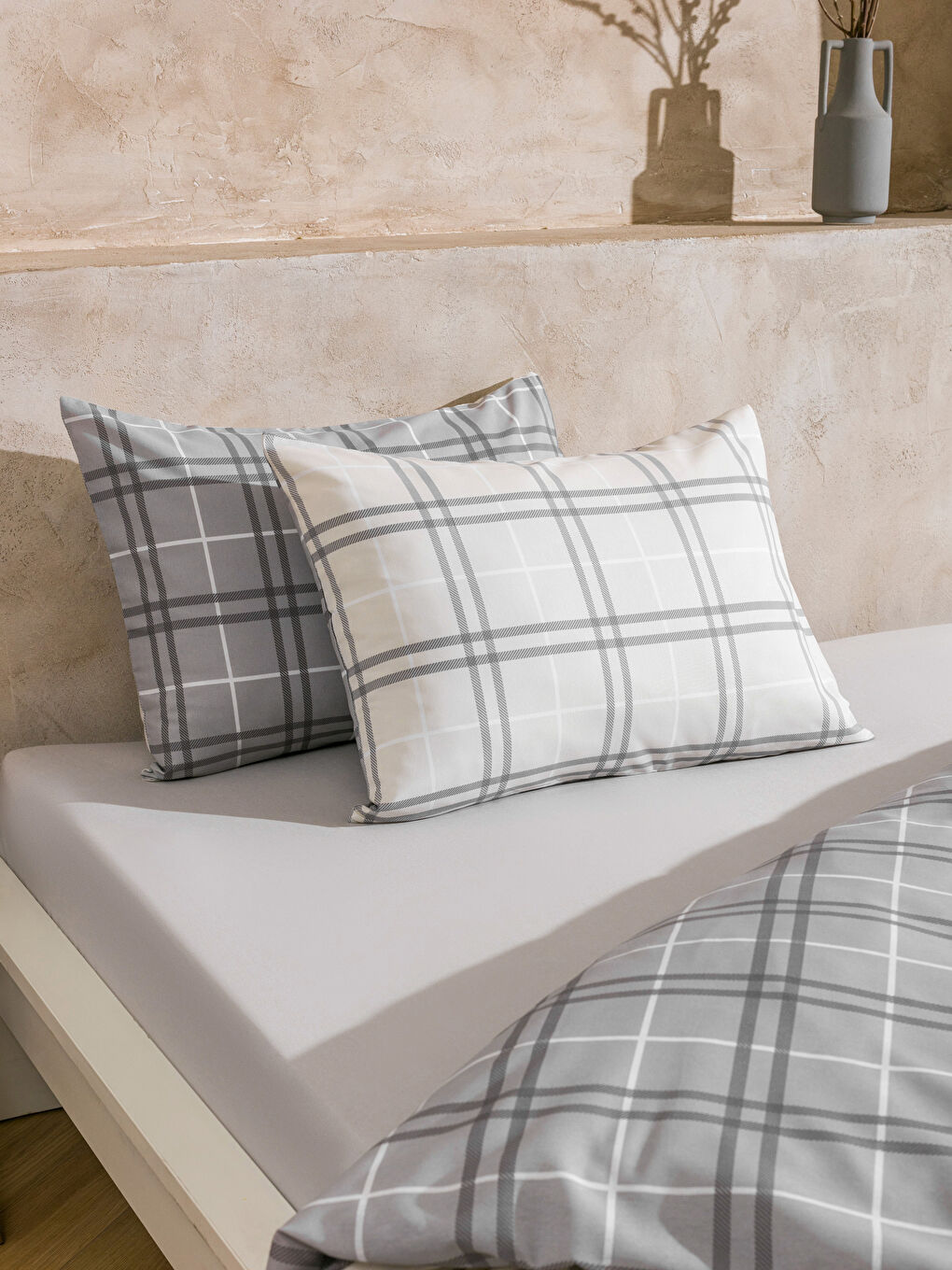 LCW HOME Striped Double Duvet Cover Set -W5H715Z8-F9C