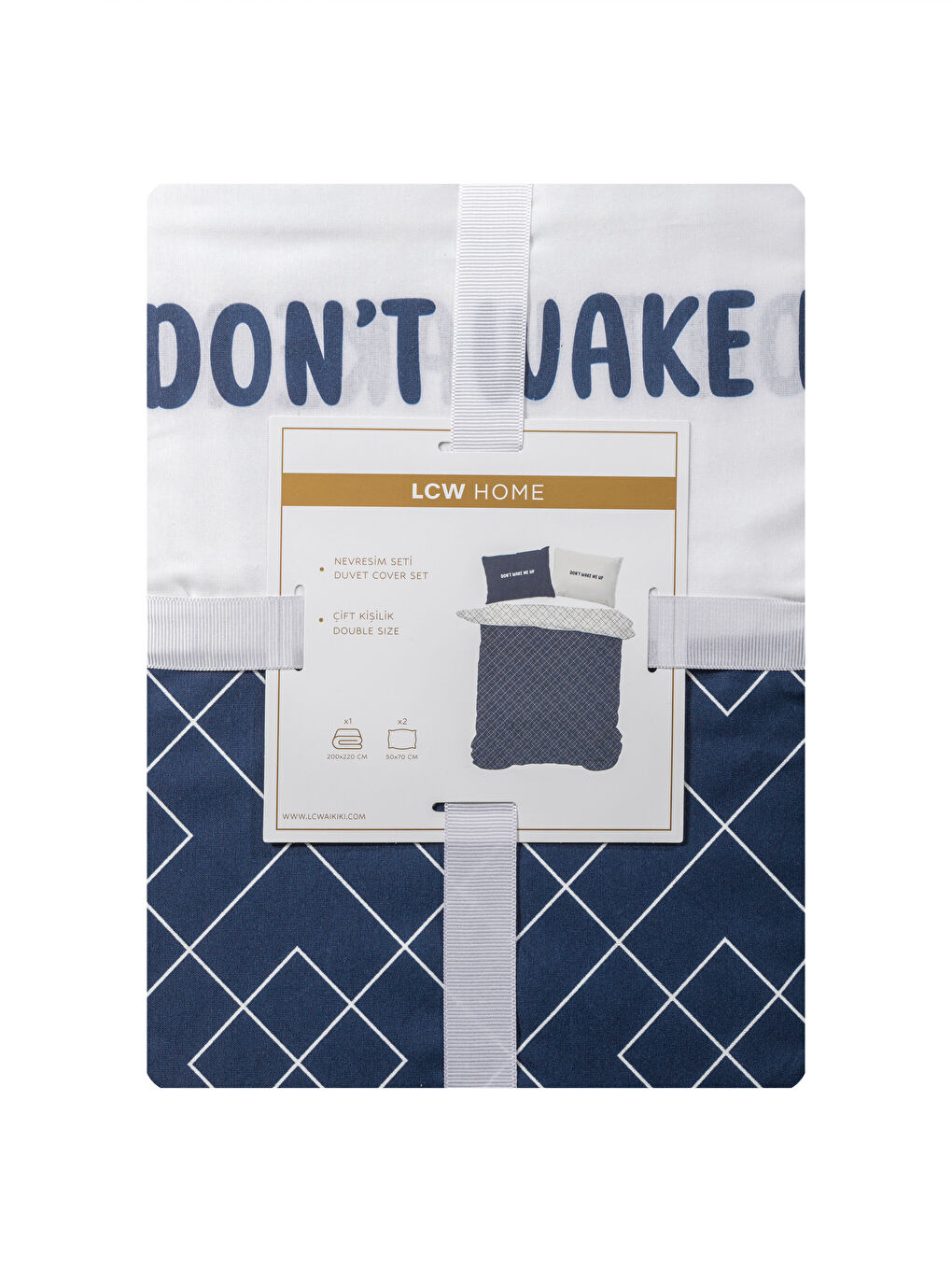 LCW HOME Striped Double Duvet Cover Set -W5H719Z8-F9C