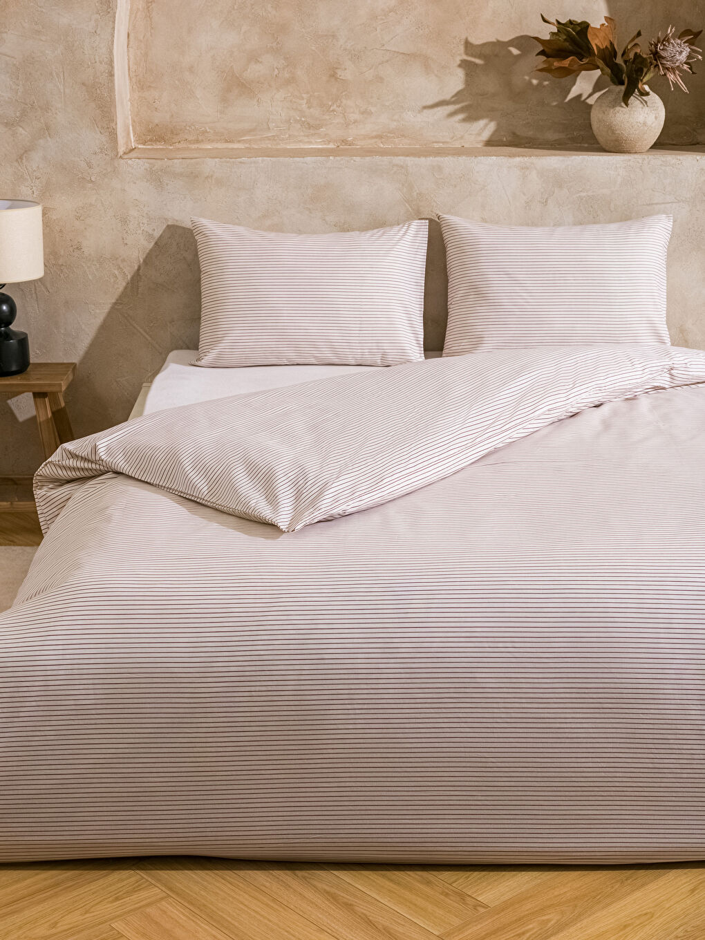 LCW HOME Striped Double Duvet Cover Set -W5H725Z8-F9C