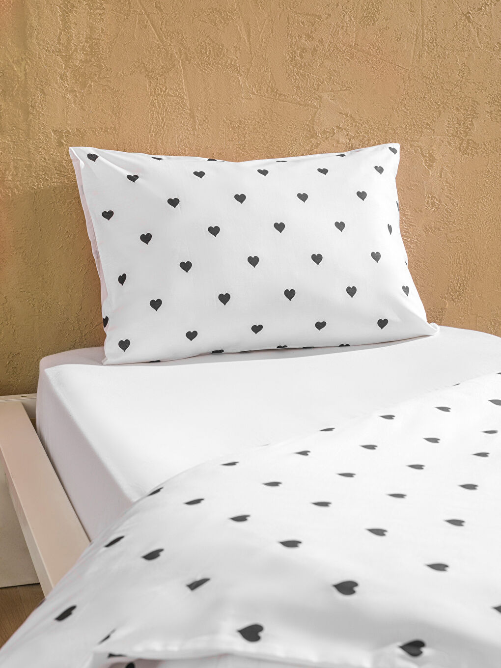 LCW HOME BLACK Single Bed Duvet Cover Set -W5H735Z8-LQJ