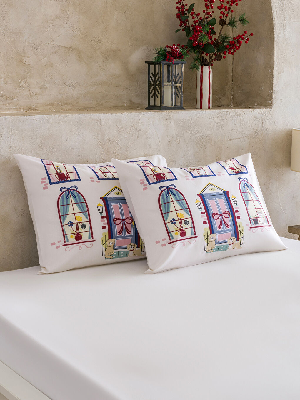 Printed Pillowcase 2 Pack 50x70 cm