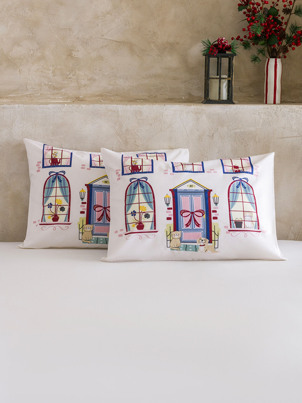 Printed Pillowcase 2 Pack 50x70 cm-1