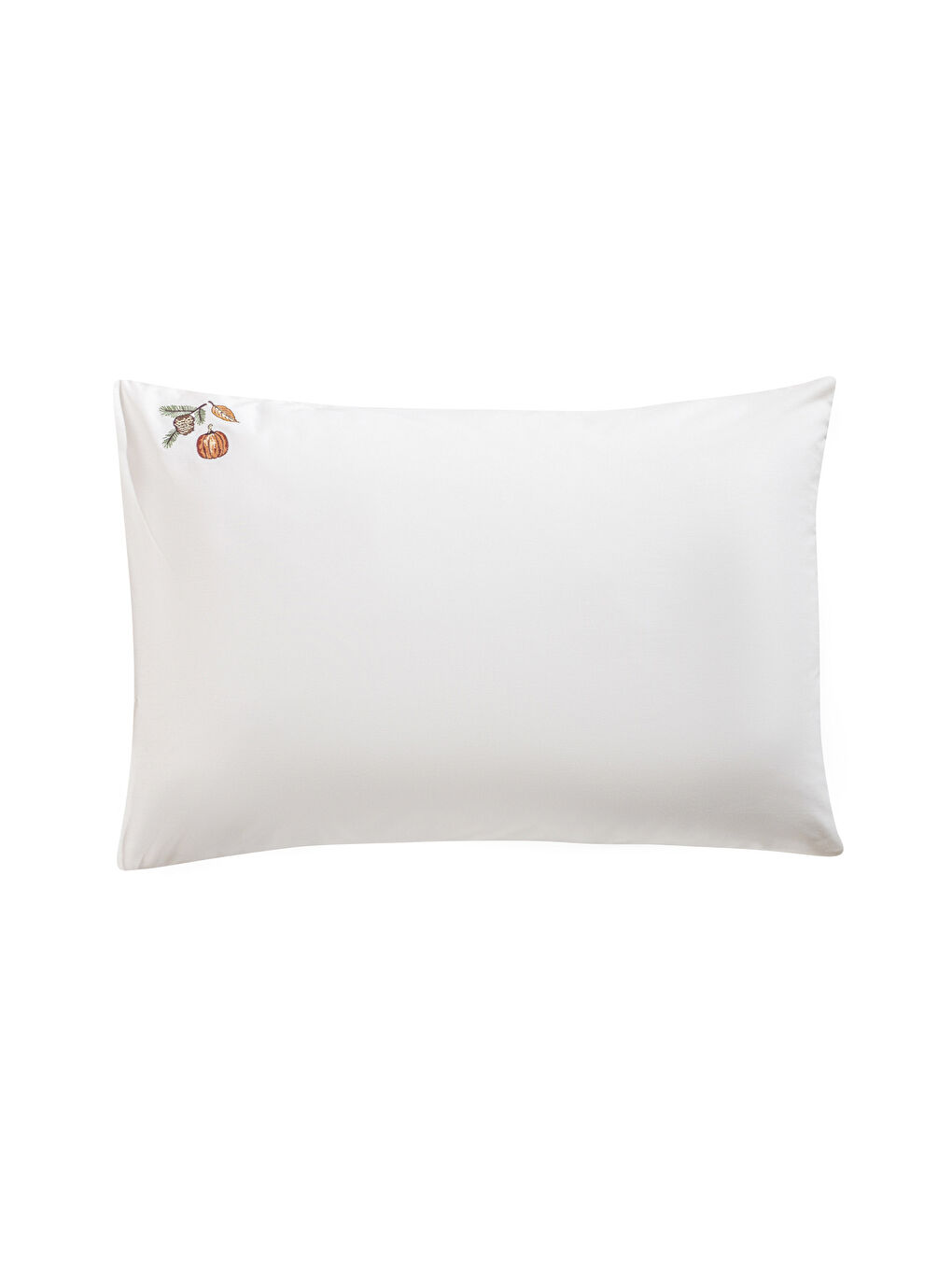 LCW HOME Embroidered Cotton Pillowcase 2 Pack 50x70 cm -W5H785Z8-LXH
