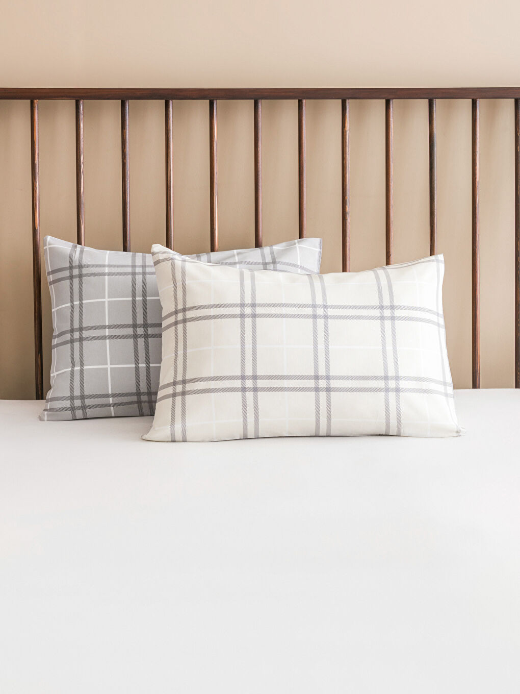 LCW HOME Striped Pillow Case 2 Pack 50x70 cm -W5H801Z8-F9C