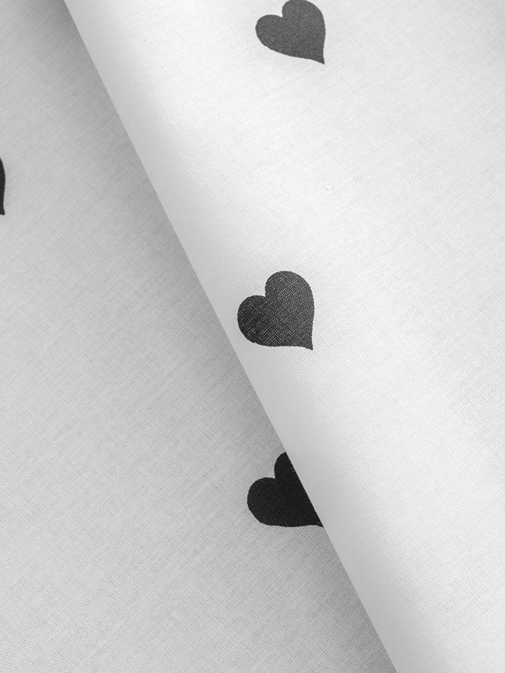 LCW HOME Heart Patterned Single Fitted Sheet -W5HA06Z8-LQJ