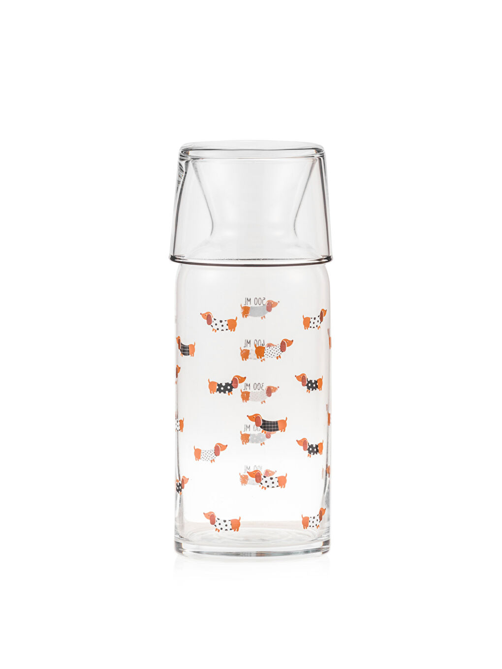 Dog Printed Glass Pitcher 700 ml-4