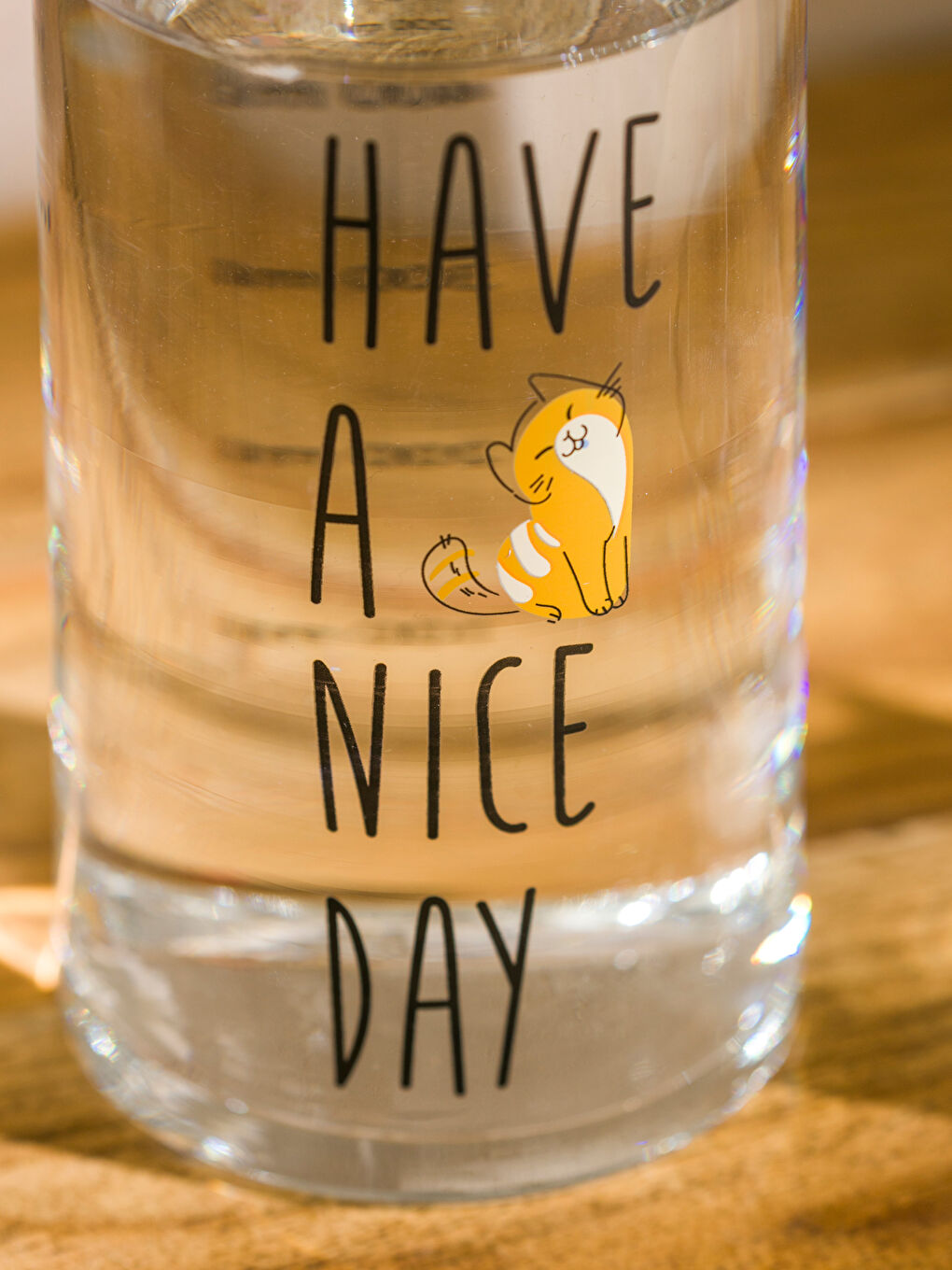 Cat Printed Glass Jug 700 Ml-3