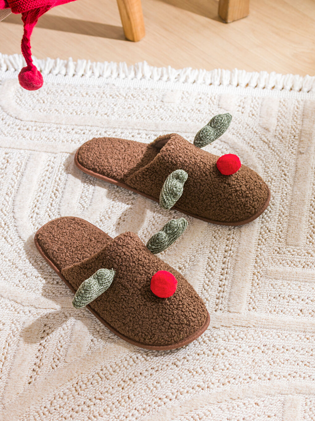 Man BROWN Home Slippers-1