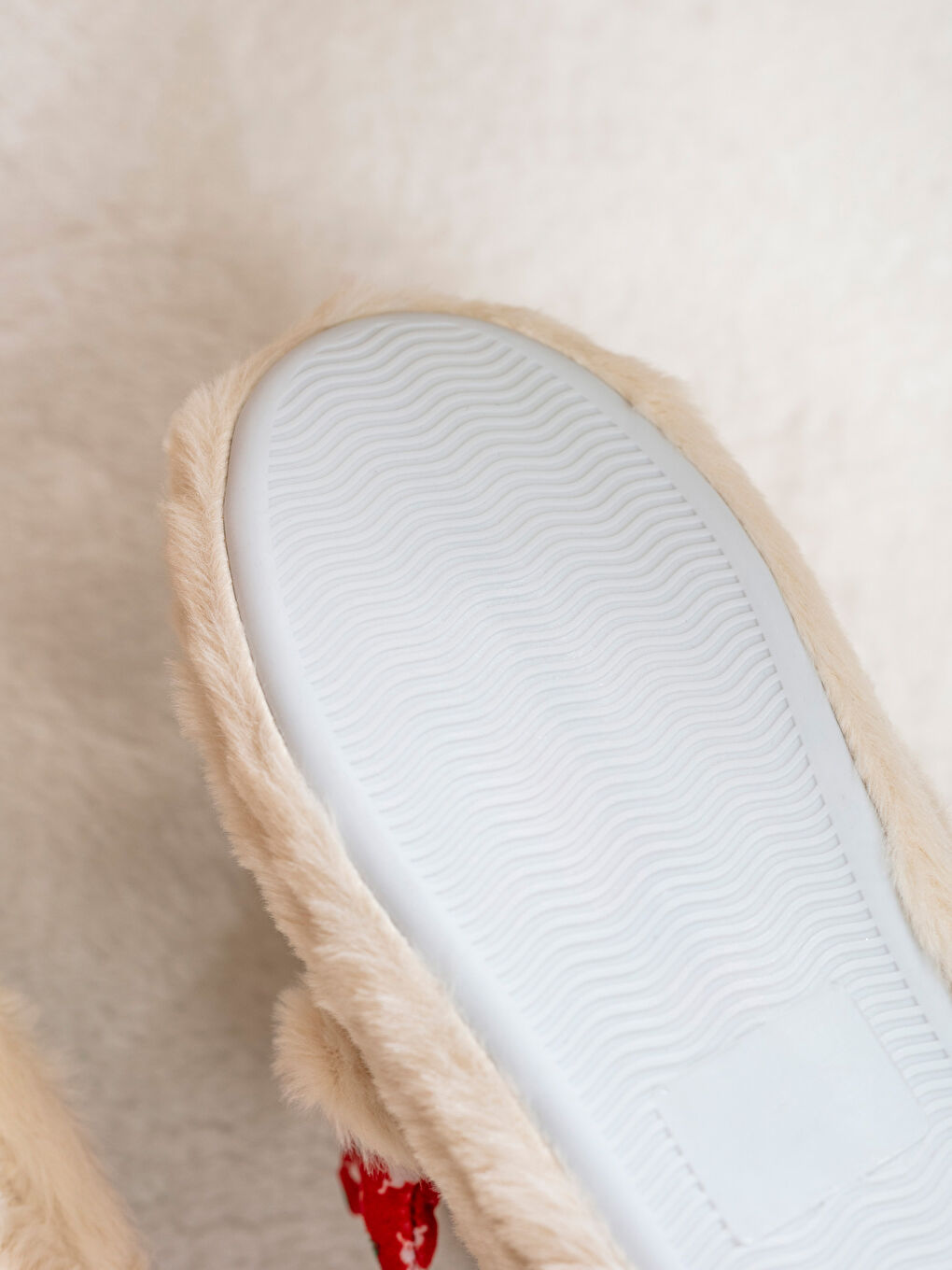 Woman ECRU Slipper Boots-4