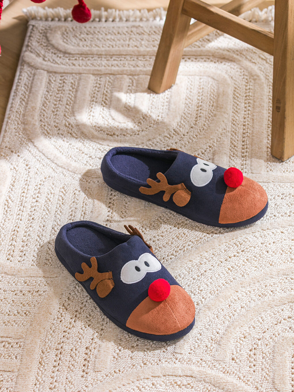 Man NAVY Home Slippers-1