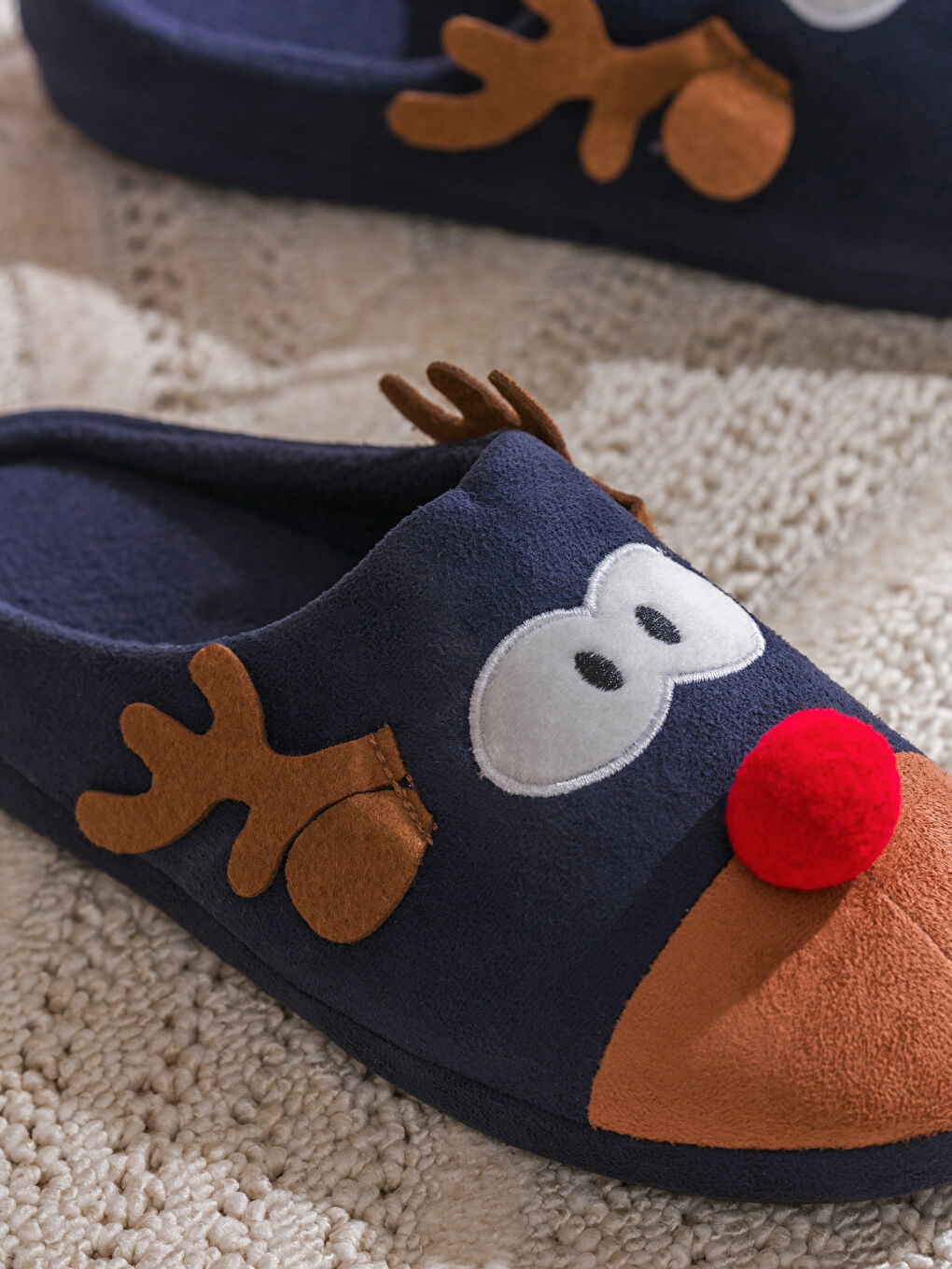 Man NAVY Home Slippers-2