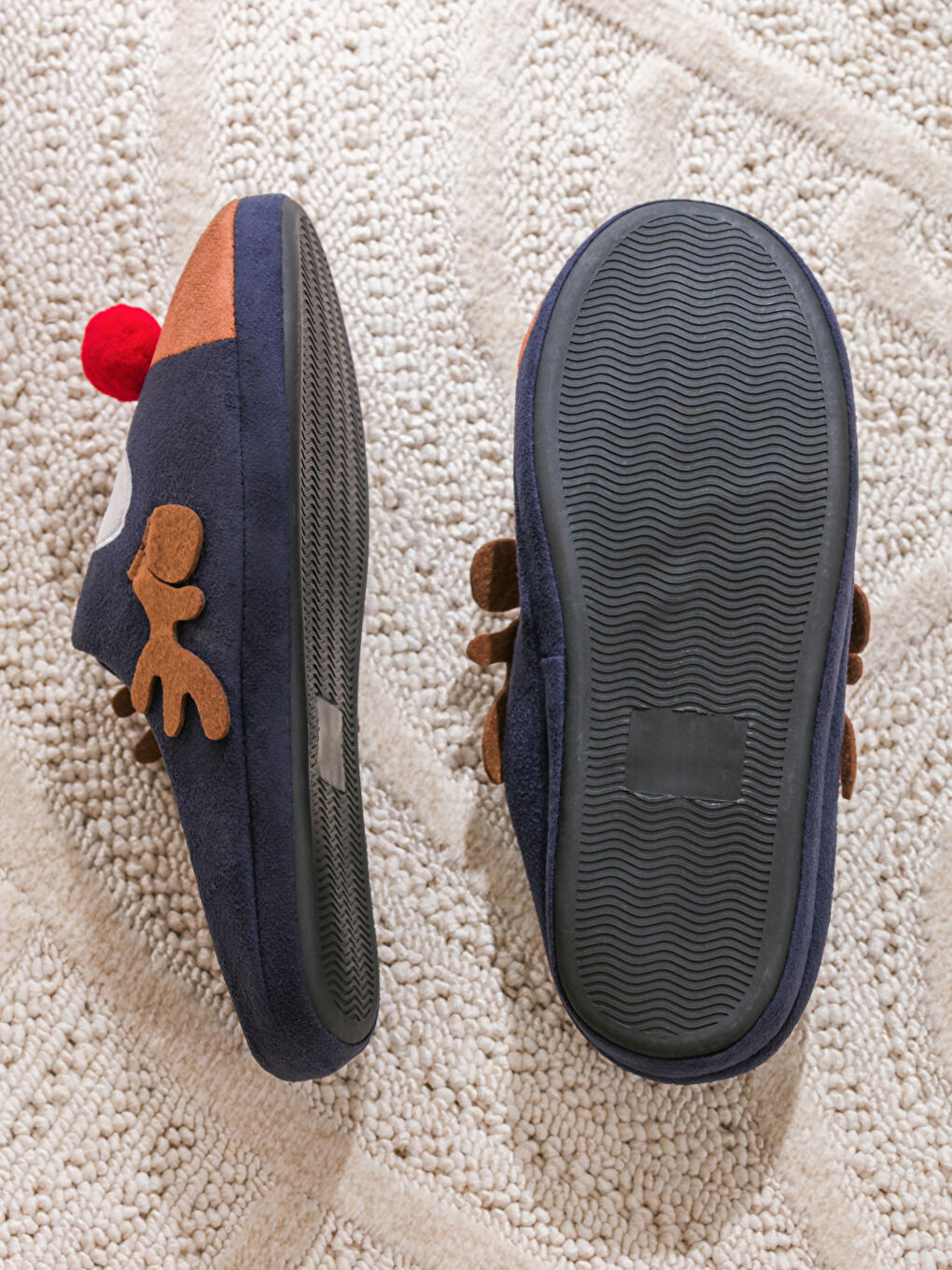 Man NAVY Home Slippers-3