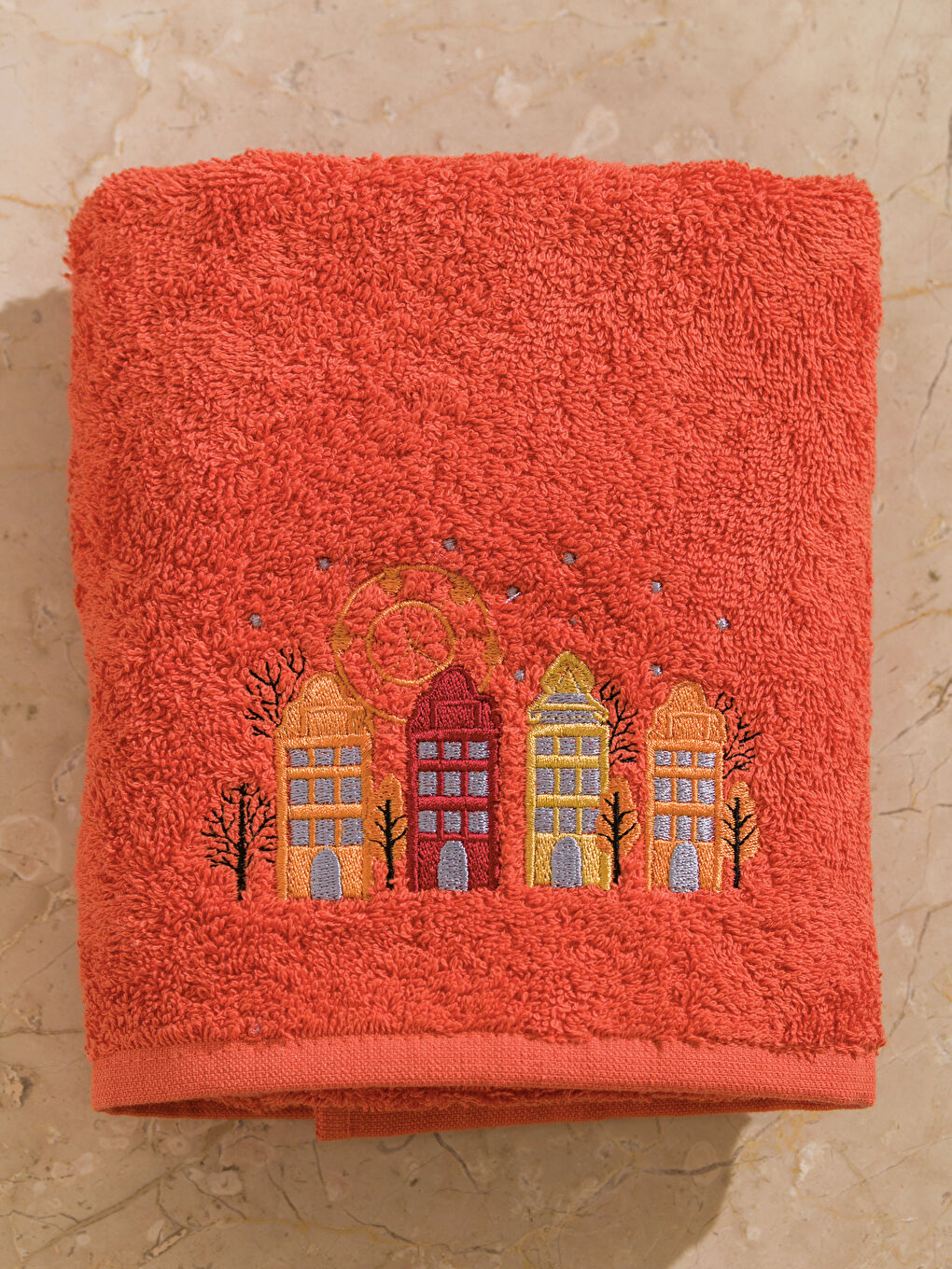 LCW HOME خاولی دەستی لوولدراو نەخشدار 50x80 cm -W5HL19Z8-JAL