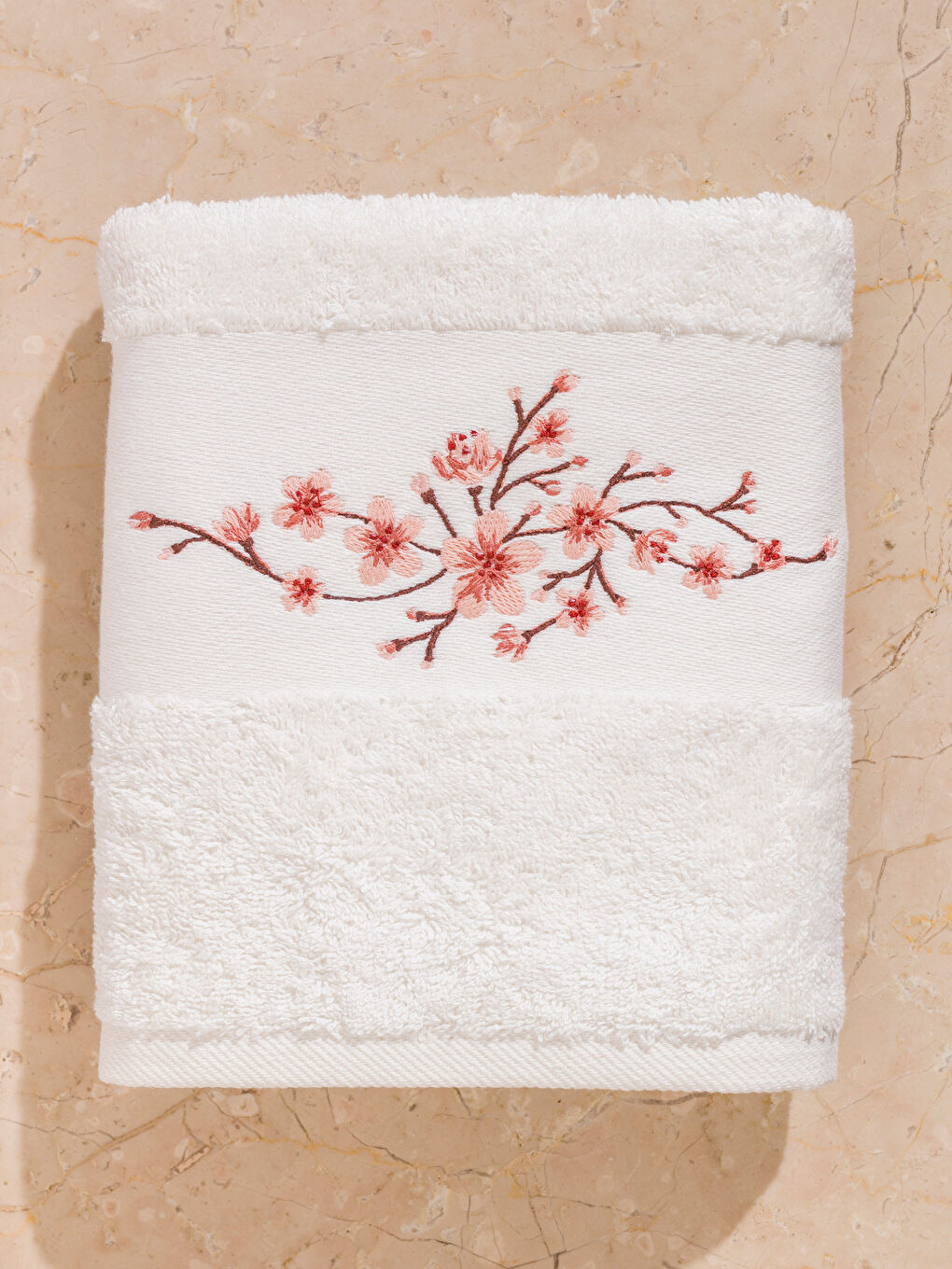 LCW HOME خاولی دەستی گوڵدار چاپکراو 50x80 cm -W5HL28Z8-R9J