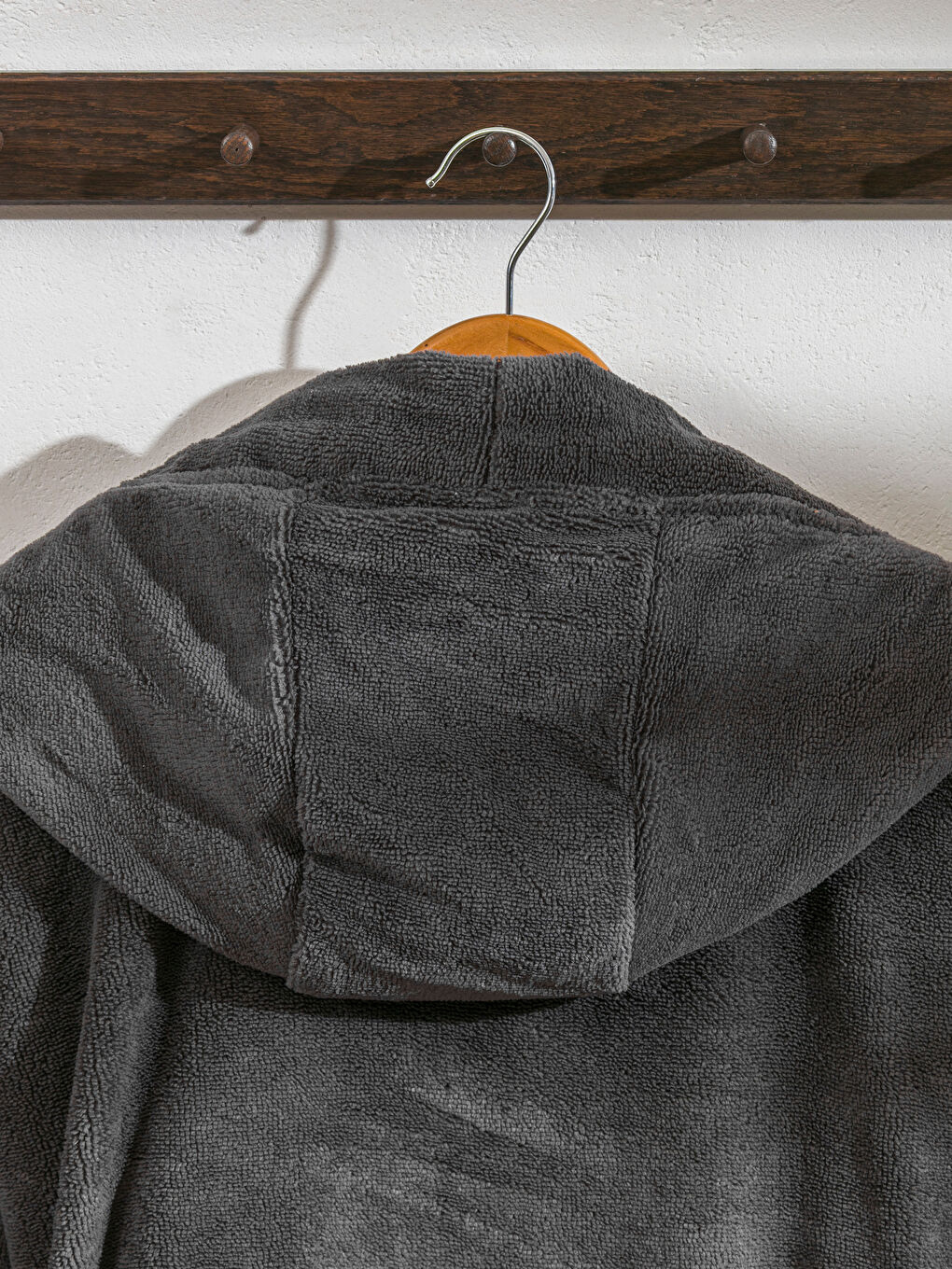 LCW HOME Unisex ANTHRACITE Bathrobe -W5HL34Z8-ZZZ