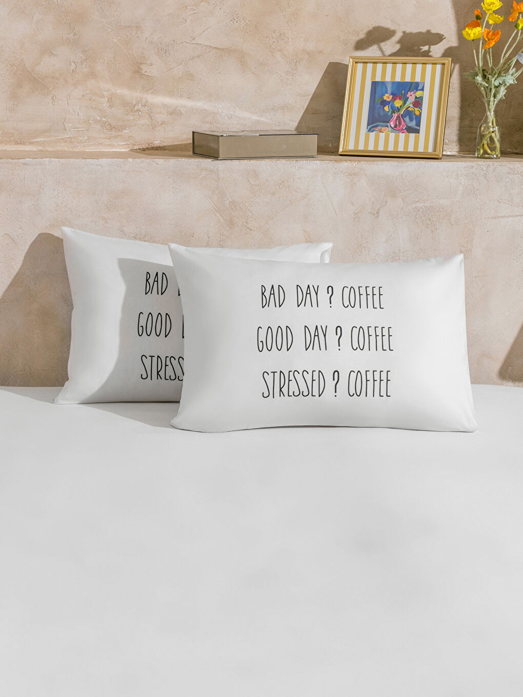 Принтті жастық тысы 2 данадан тұратын 50x70 см-1