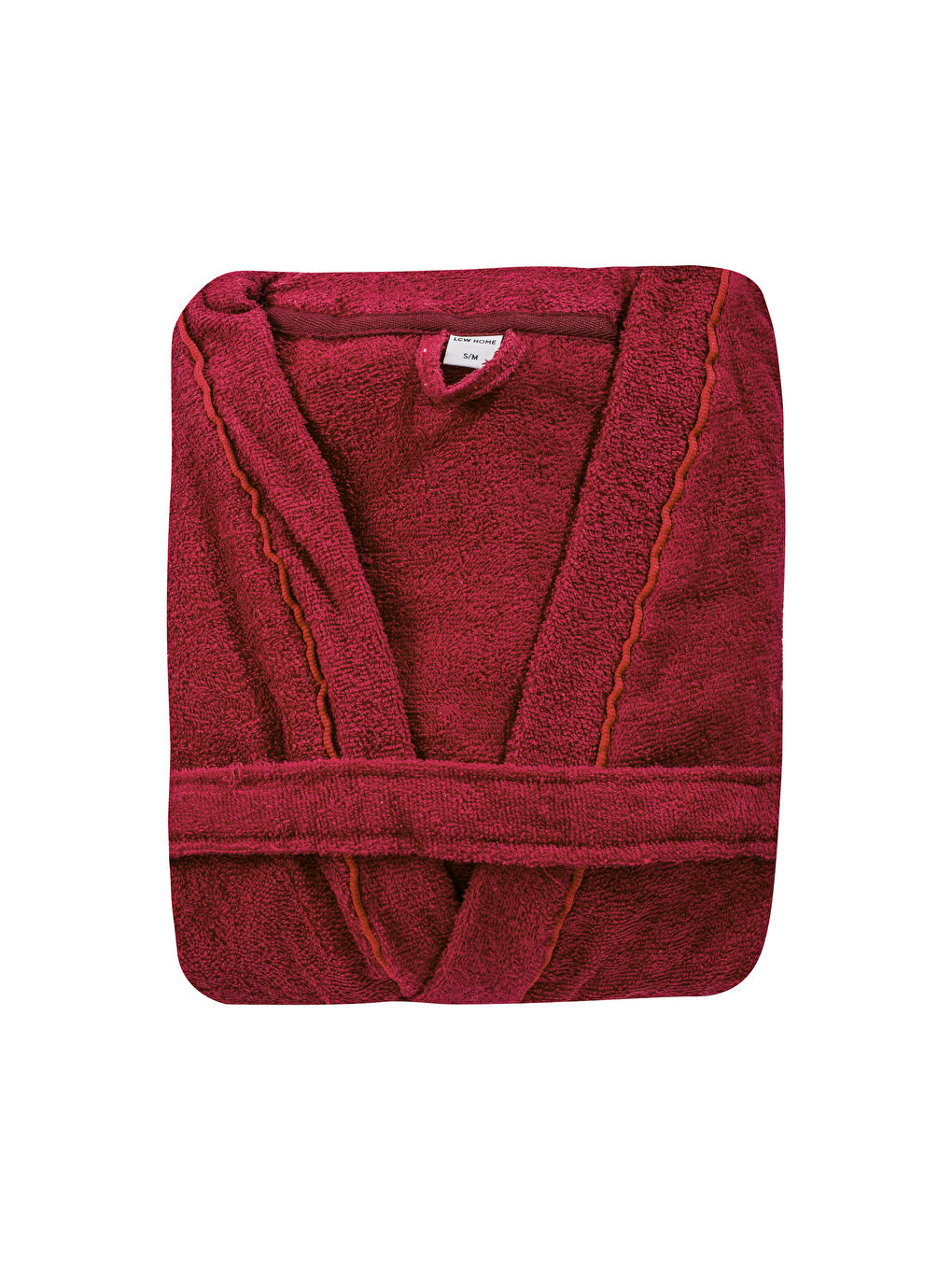 Bordo Ayı Teddy Nakışlı Kadın Bornoz-3