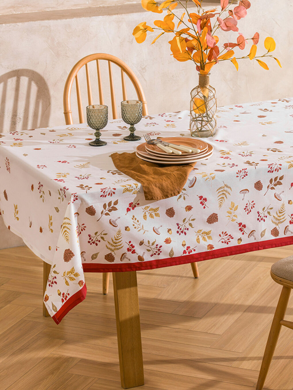 LCW HOME Printed Tablecloth 150x200 cm -W5HO14Z8-F9C