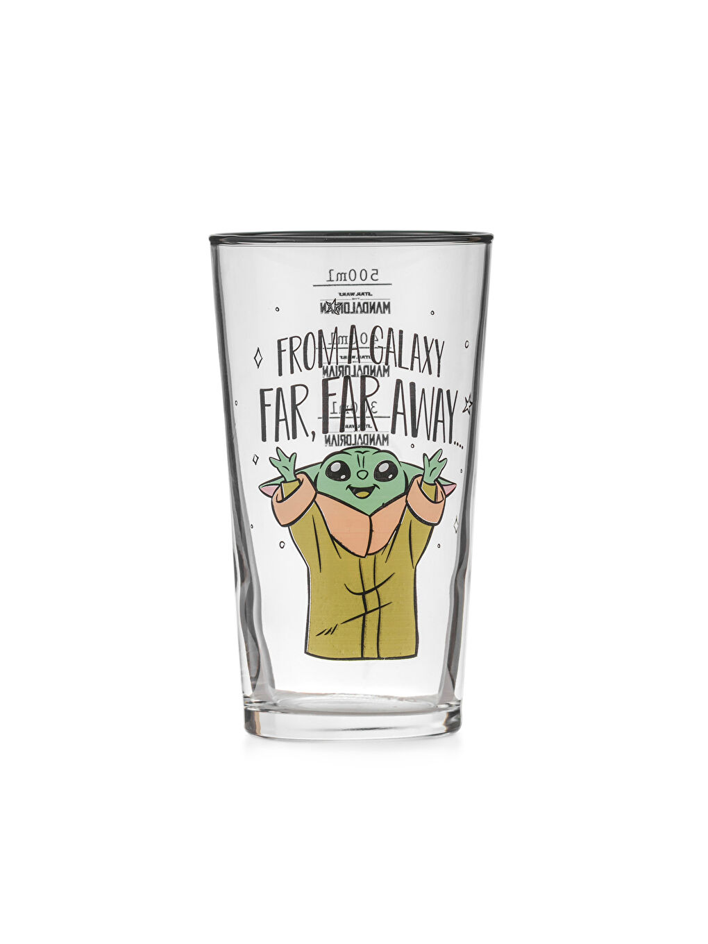 The Mandalorian Printed Glass Water Glass 2 Pack 570 ml-5
