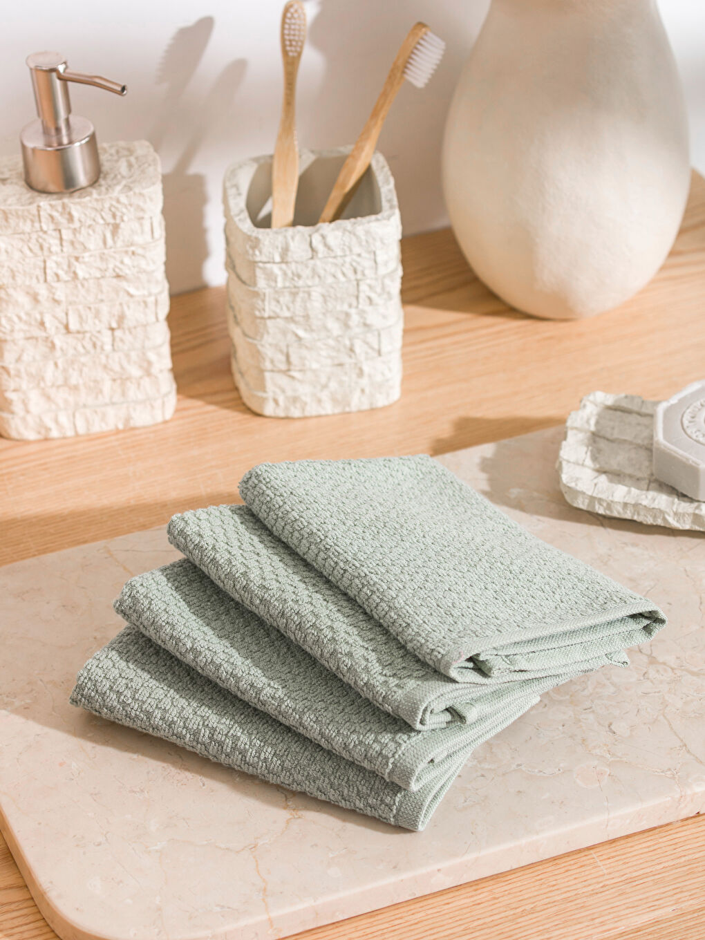 Cotton Hand Towel 4-pack 30x30 cm