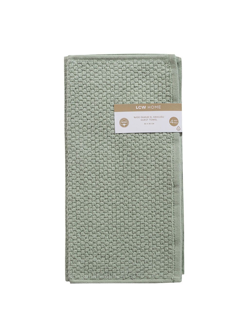 Cotton Hand Towel 4-pack 30x30 cm-4