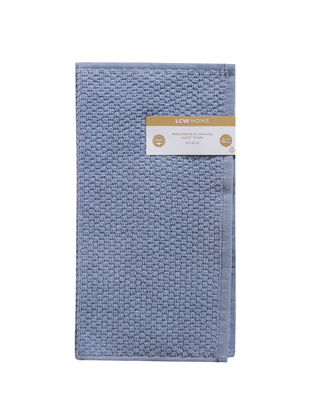 Cotton Hand Towel 4-pack 30x30 cm-4