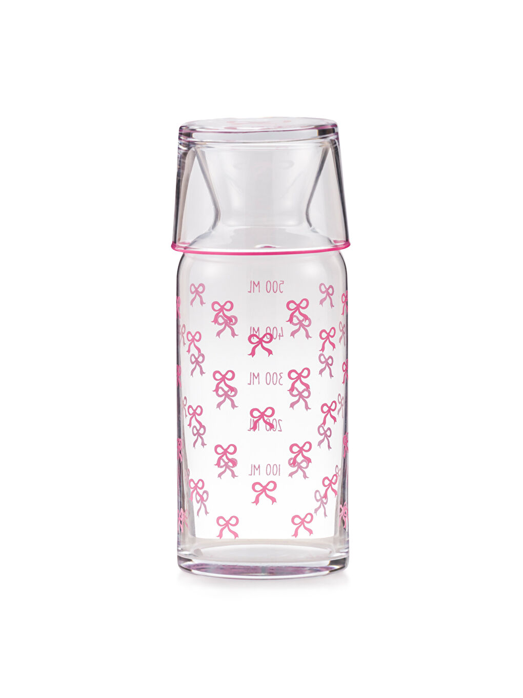 Bow Printed Glass Pitcher 700 ml-5