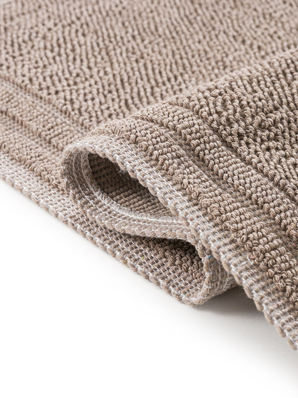 Kahverengi Çizgili Banyo Paspası Seti 2'li-3