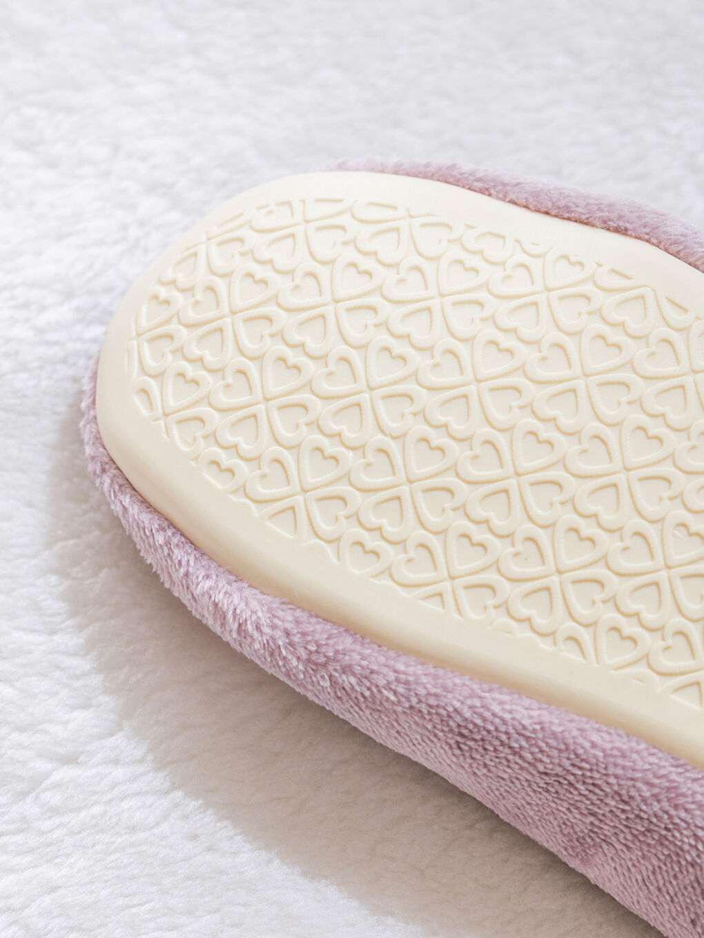 Lila Pelüş Kadın Ev Terliği-4