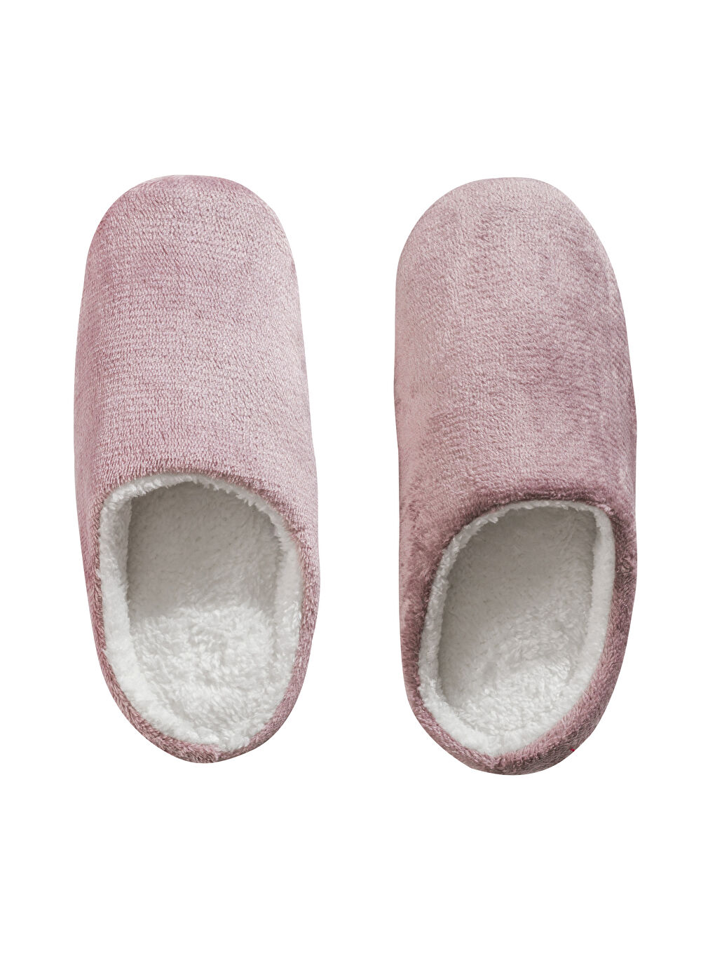 Lila Pelüş Kadın Ev Terliği-5