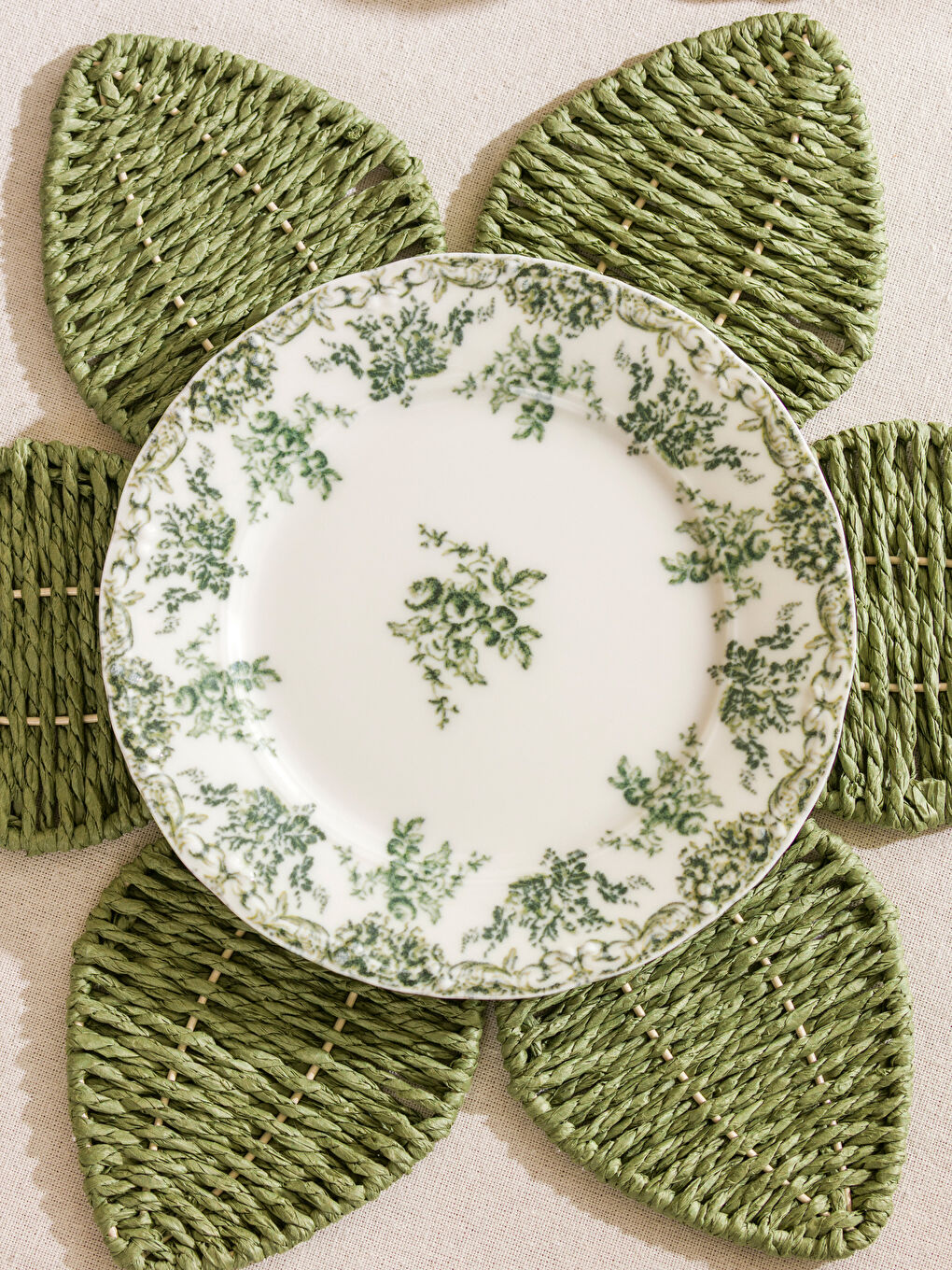 LCW HOME GREEN Cake Plate -W5HR76Z8-LRR