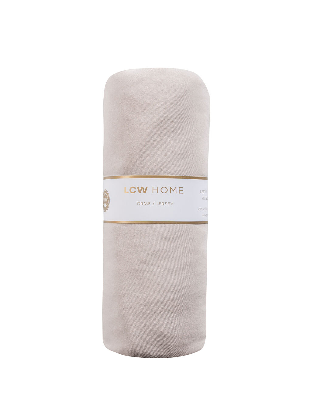 LCW HOME Cotton Double Fitted Sheet -W5HR96Z8-D2Y