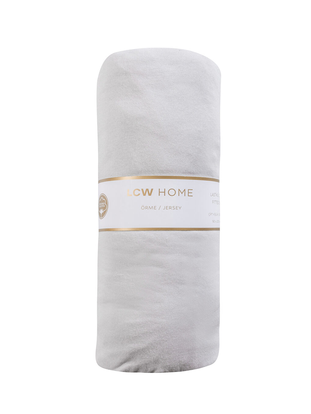 LCW HOME Βαμβακερό Διπλό Εφαρμοστό Σεντόνι -W5HR96Z8-DTY