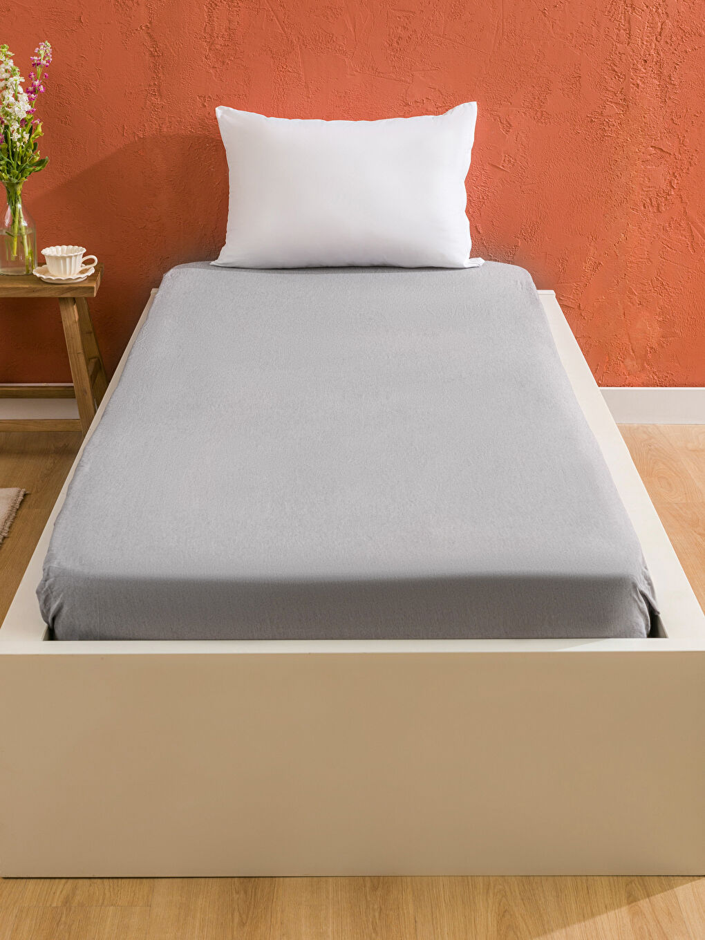 LCW HOME Single Bed Fitted Sheet -W5HR99Z8-GDU
