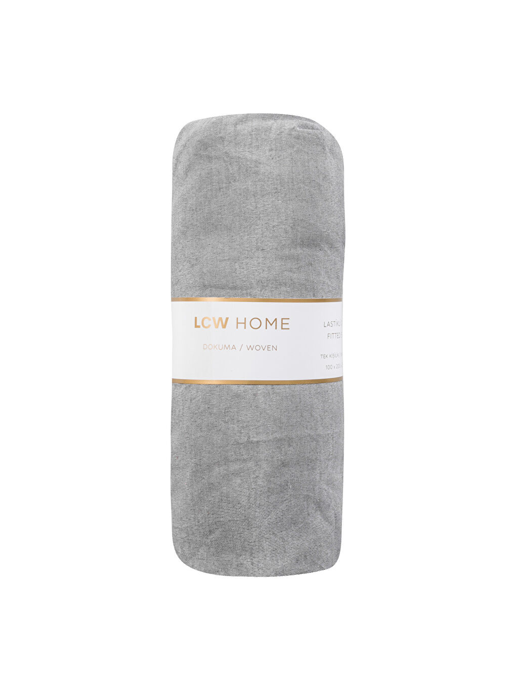 LCW HOME Single Bed Fitted Sheet -W5HR99Z8-GDU