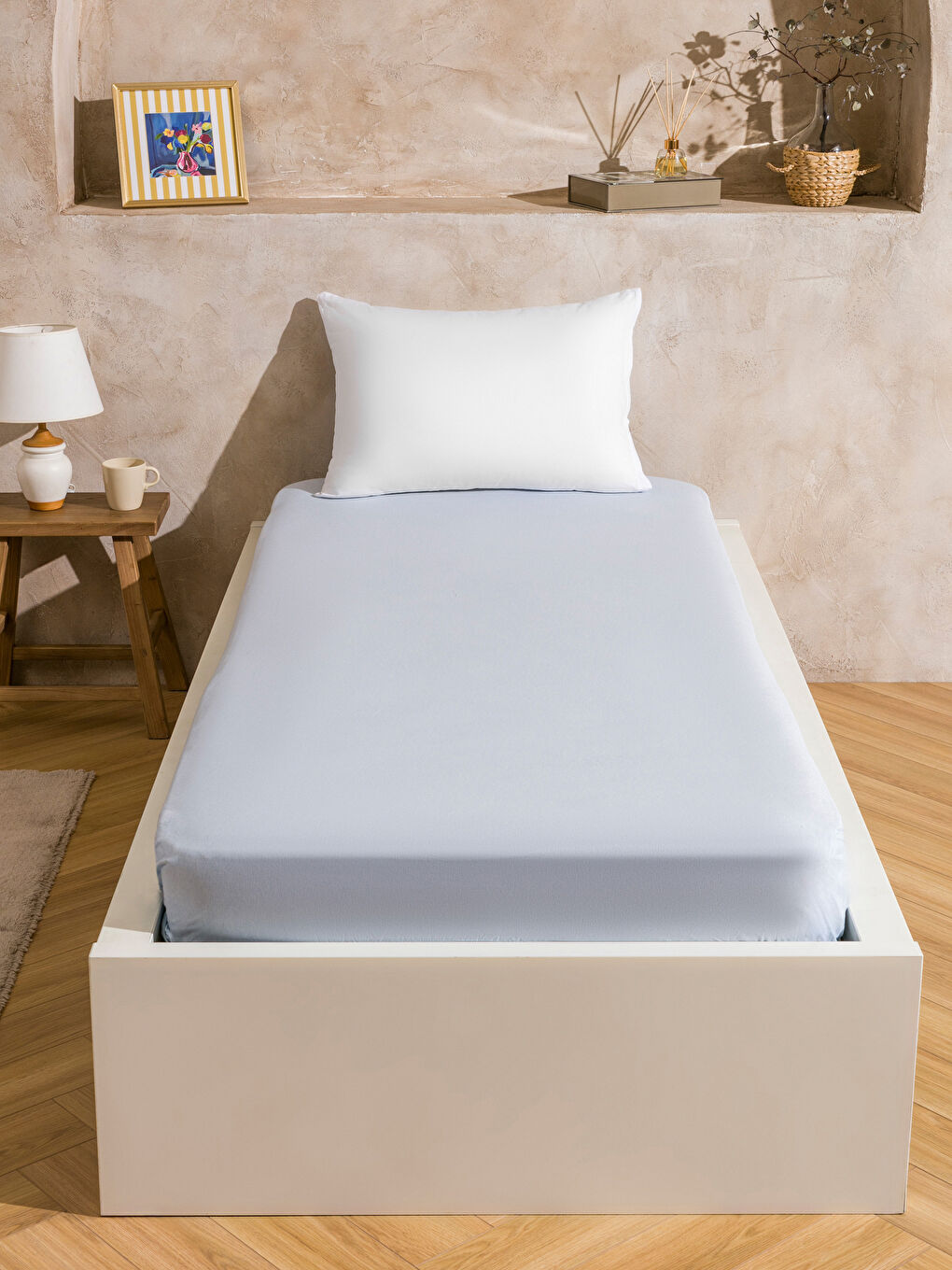 LCW HOME Single Bed Fitted Sheet -W5HR99Z8-UA4