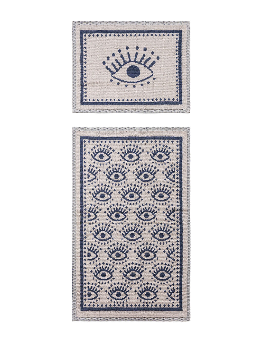Eye Printed Bath Mat 2 Pack -W5HS07Z8-LQQ