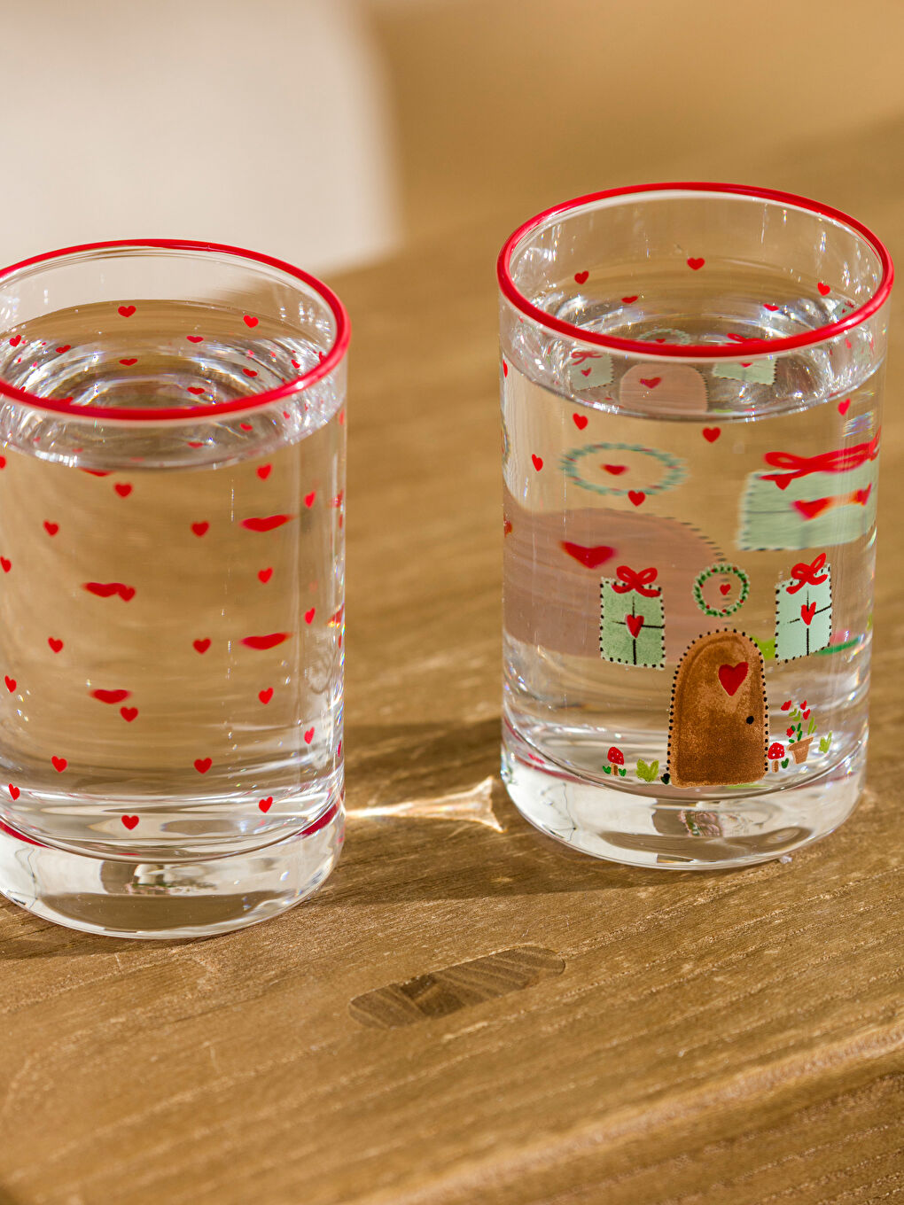 Printed Glass Tumbler Set 4-pack 125 ml-3