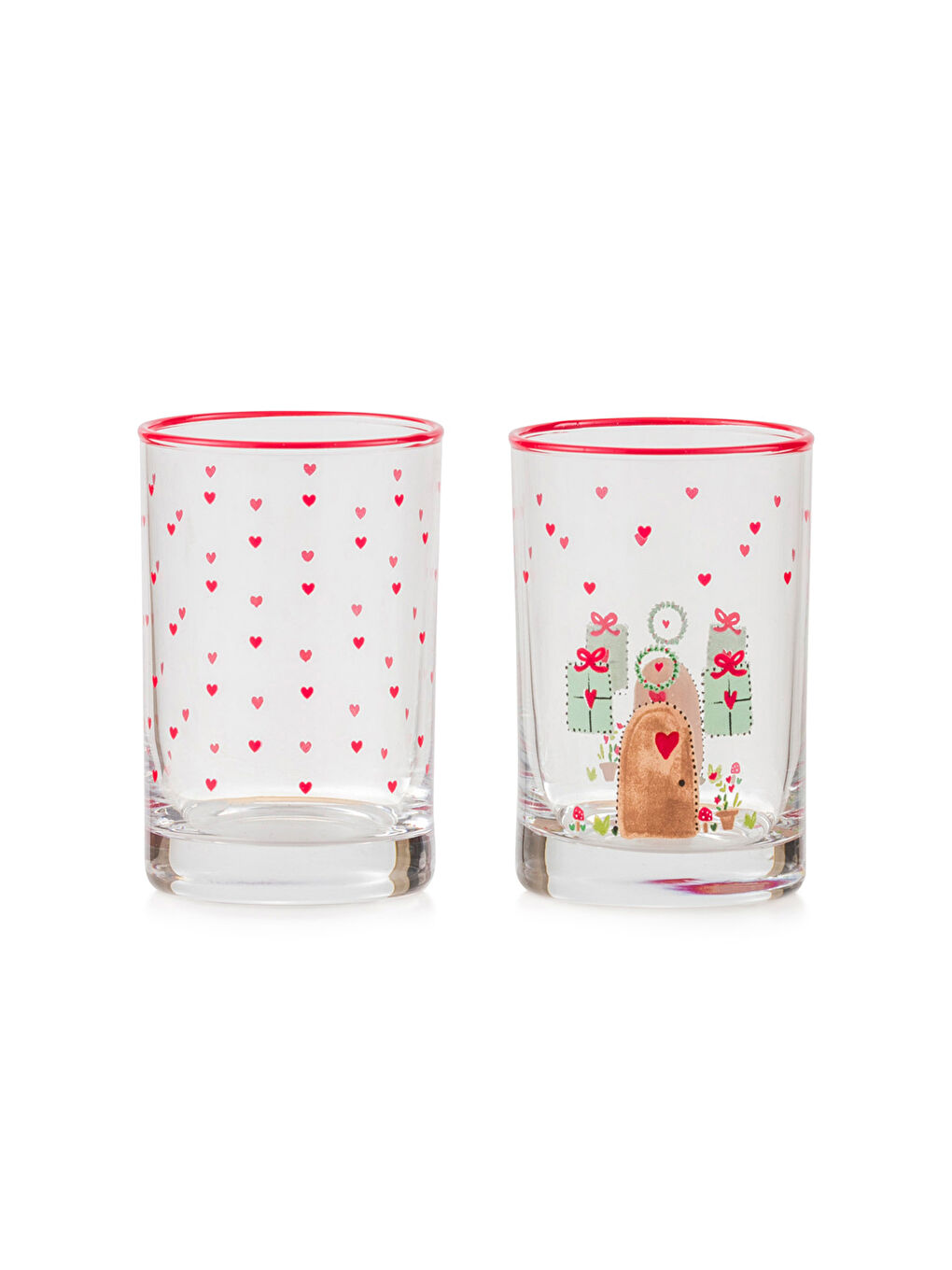 Printed Glass Tumbler Set 4-pack 125 ml-5