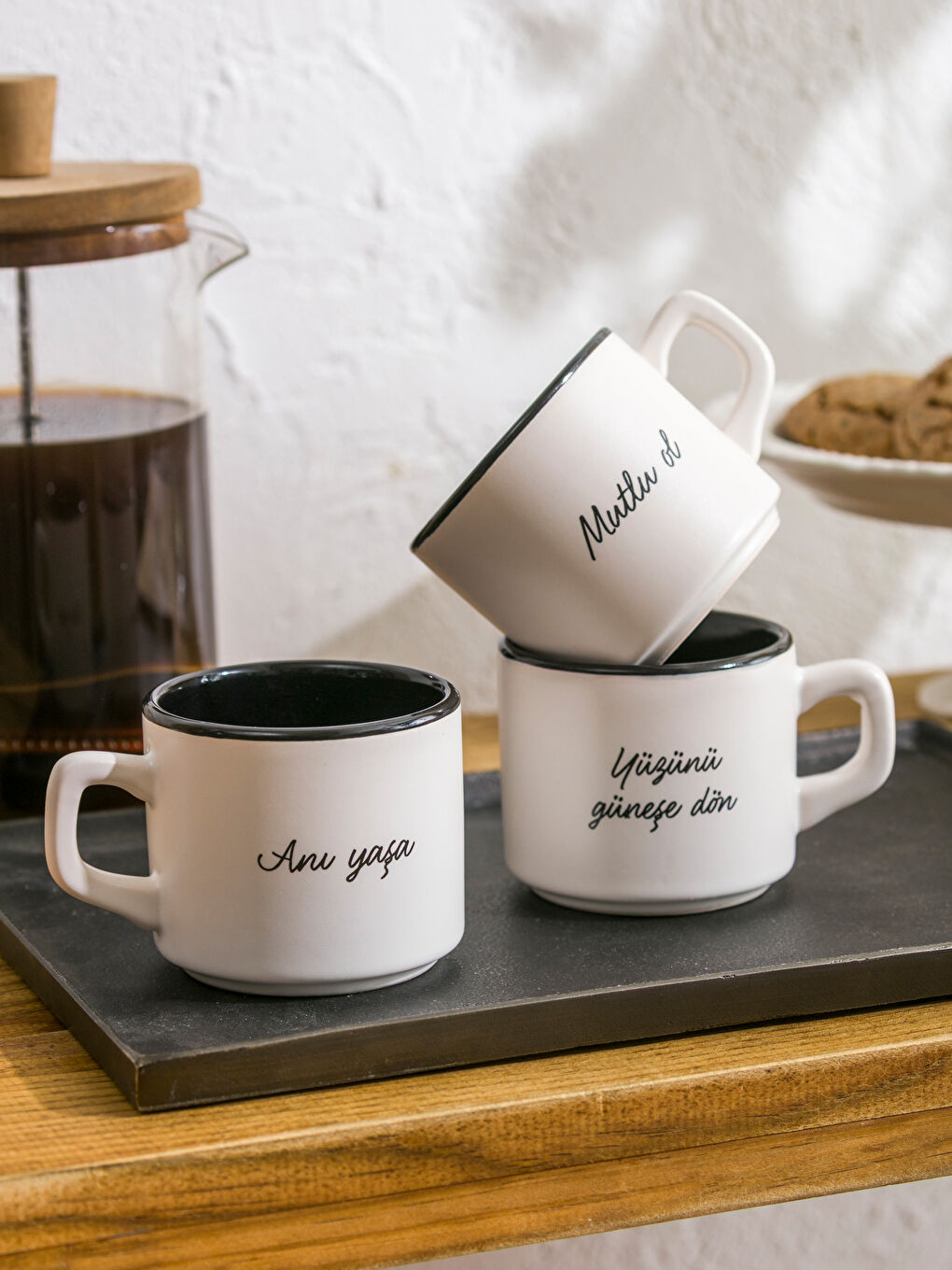 Printed Ceramic Mug Cup 3-pack-1