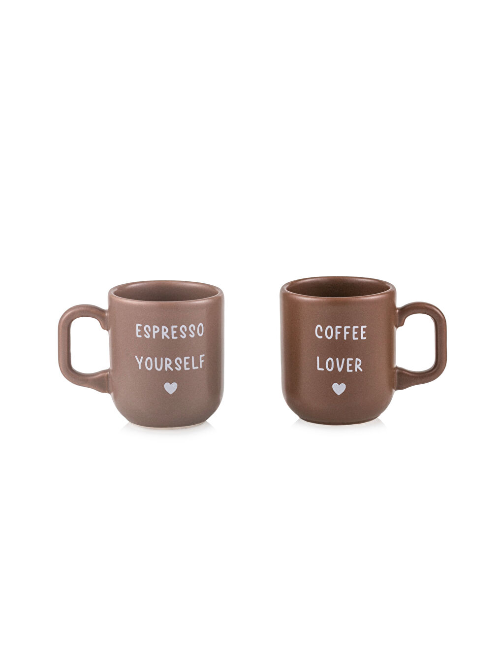 LCW HOME Text Printed Ceramic Mug 2 Pack -W5I187Z8-F9C