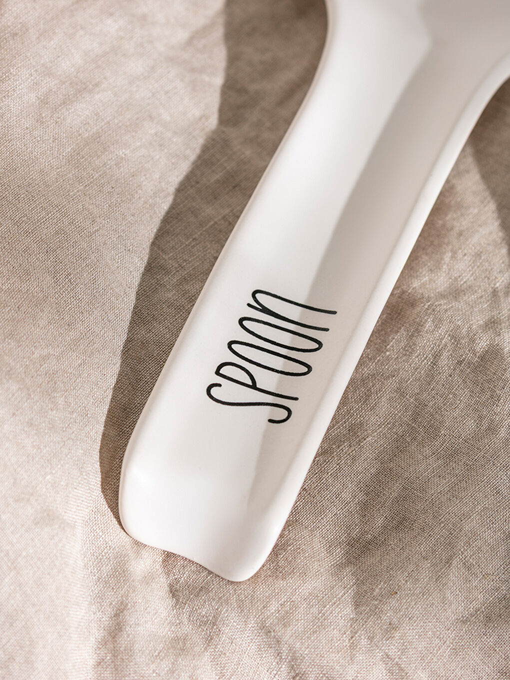 Printed Ceramic Spoon Rest 29 cm-2